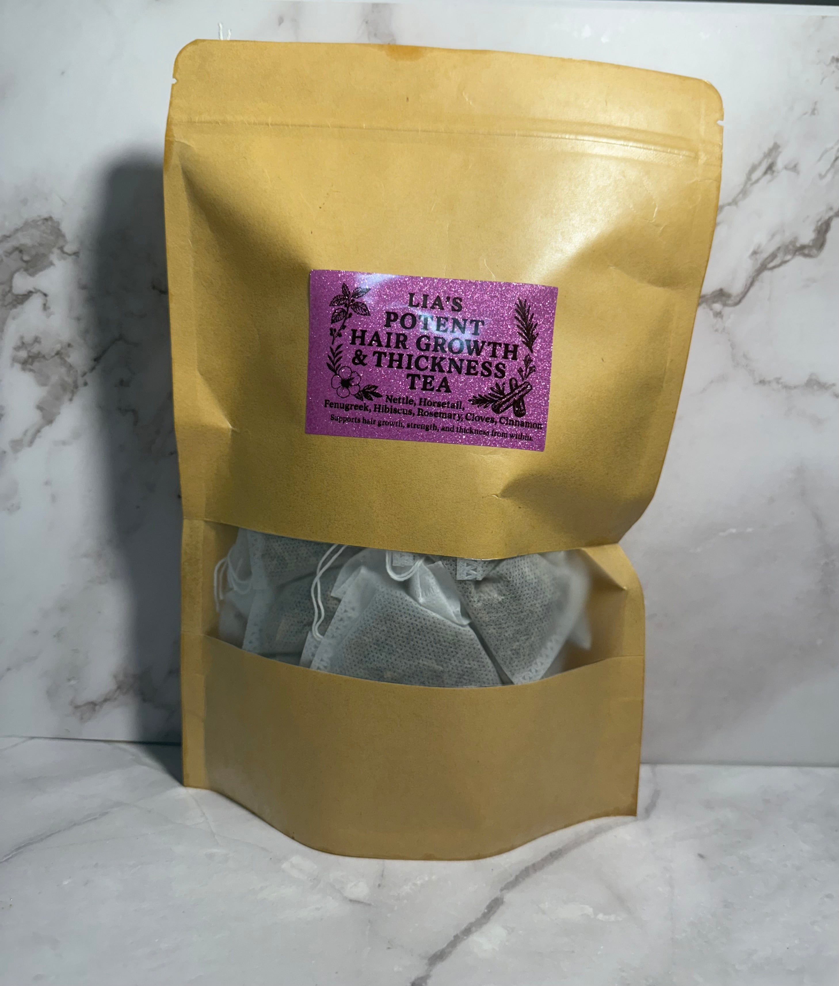 Lia’s Potent Hair Growth & Thickness Tea