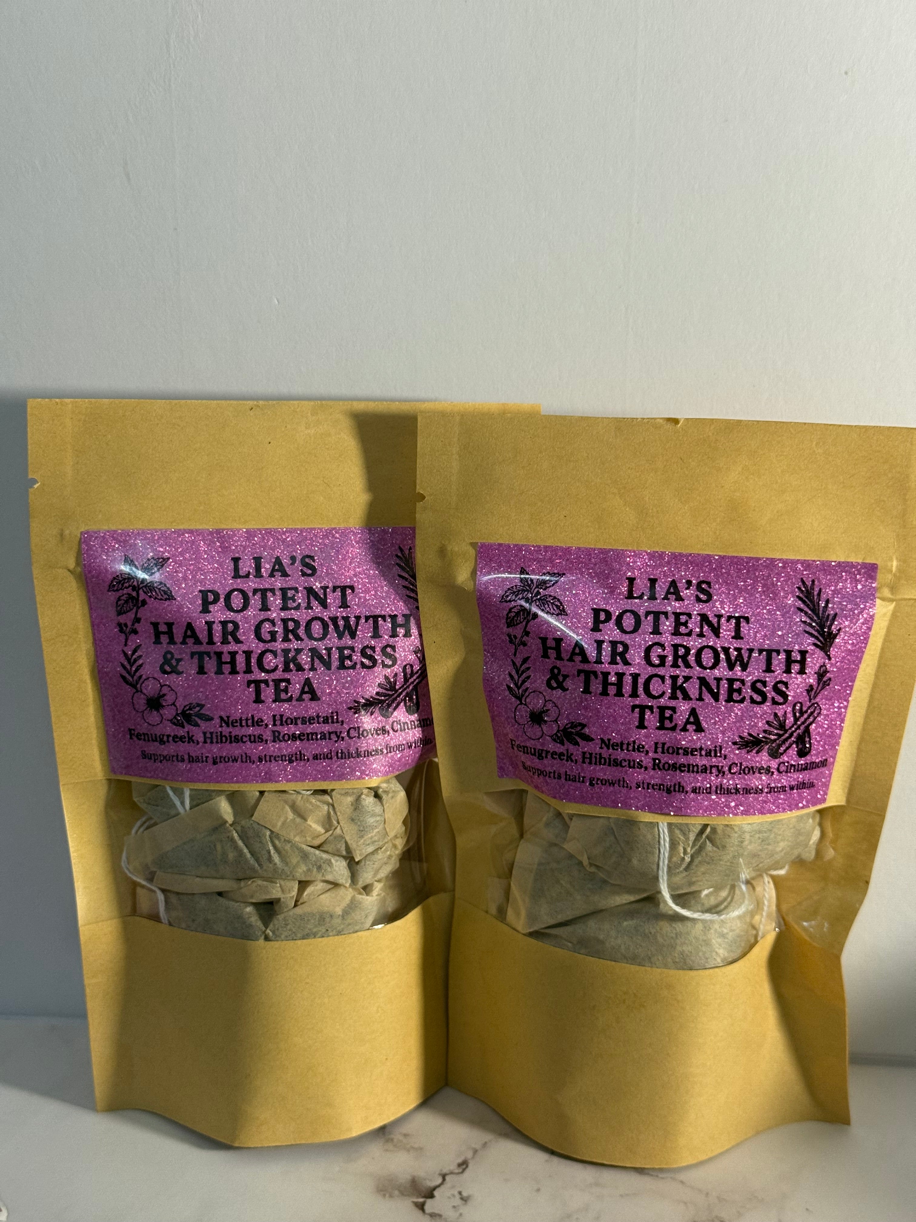 Lia’s Potent Hair Growth & Thickness Tea